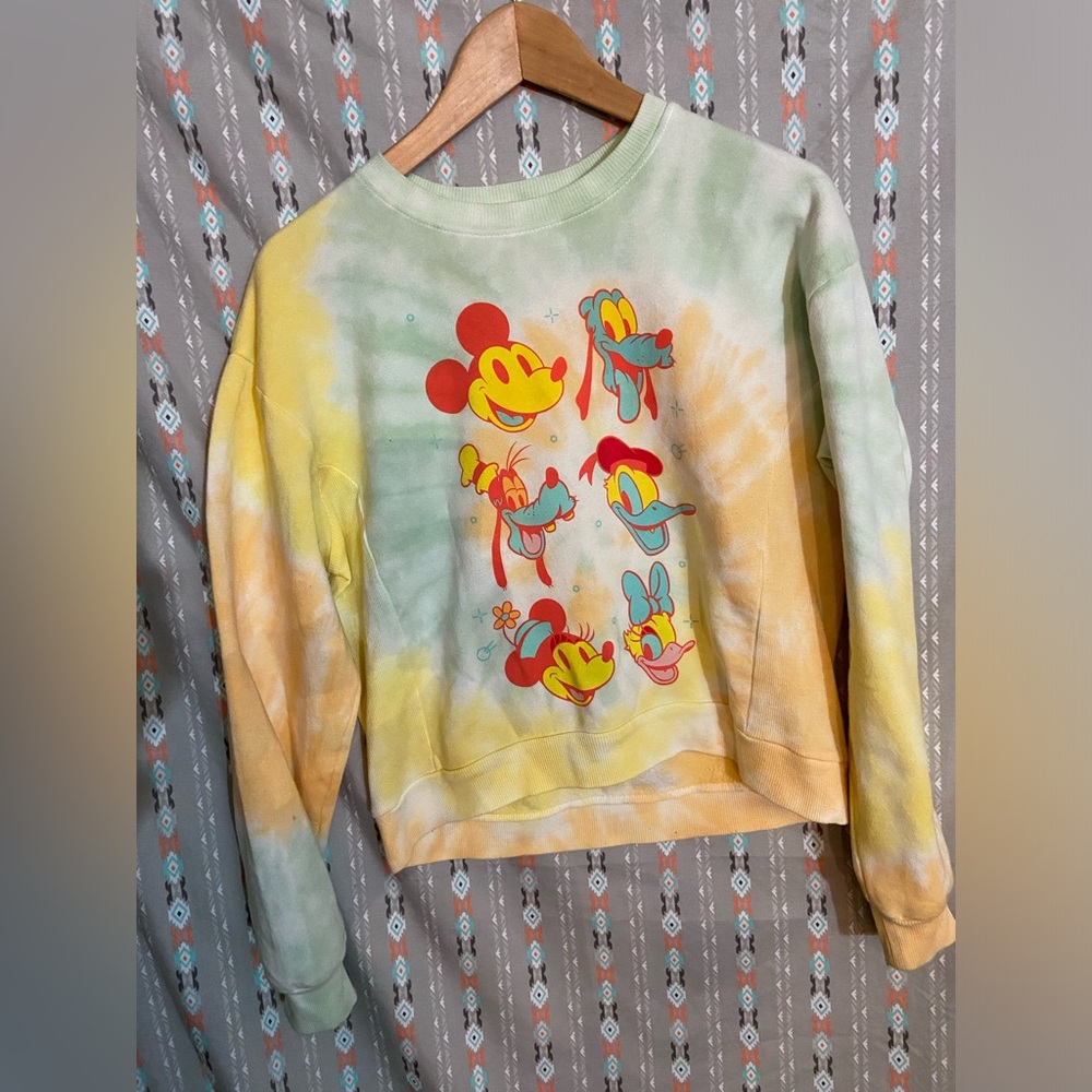 Disney Mickey Tie-Dye Sweater